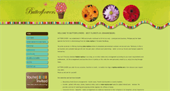 Desktop Screenshot of butterflowers.co.za